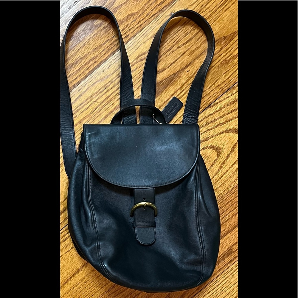 Coach Vintage Backpack, Navy